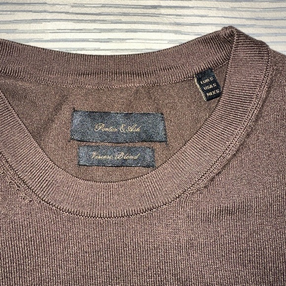 PORTER & ASH Men’s Knit Crewneck Tee Shirt - Picture 3 of 4